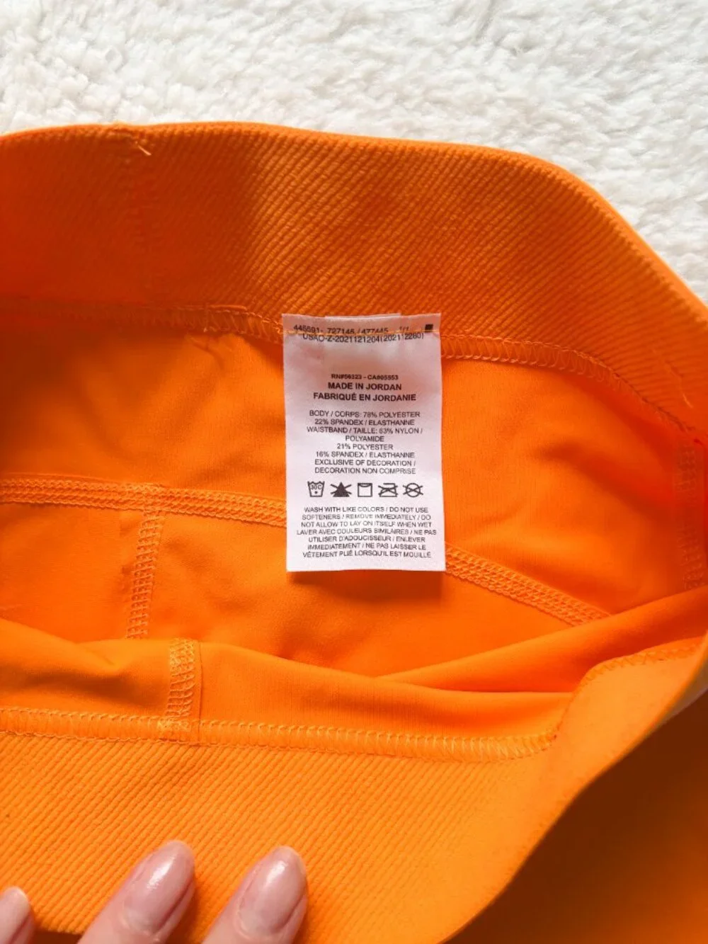 Nike Pro Orange Compression Shorts Women’s Medium Activewear - Picture 5 of 10